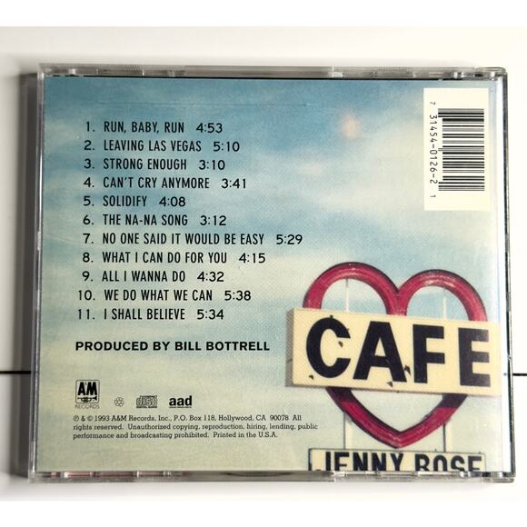 Sheryl Crow – Tuesday Night Music Club CD (1993, A&M Records) Pop Rock Album - Picture 2 of 6